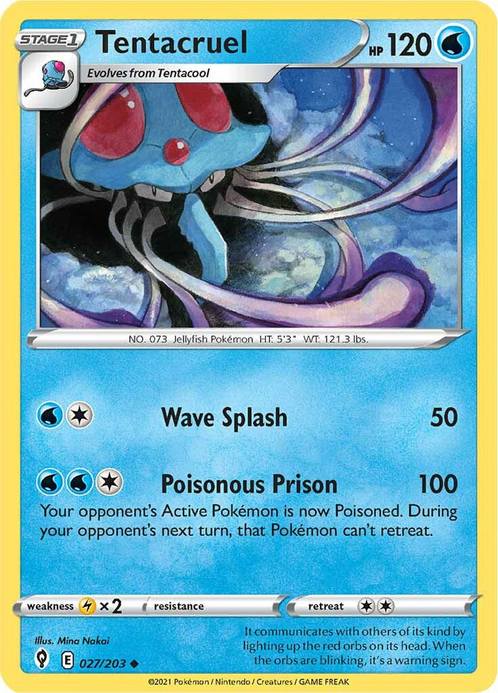 Tentacruel (027/203) [Sword &amp; Shield: Evolving Skies] 