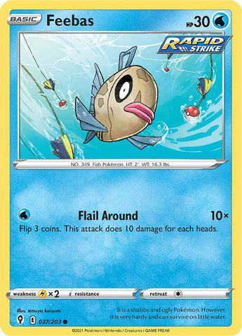 Feebas (037/203) [Sword &amp; Shield: Evolving Skies] 