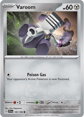 Varoom (140/198) [Scarlet &amp; Purple: Base Set] 