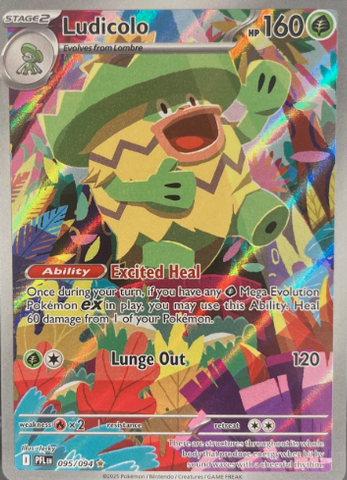 Ludicolo (095/094) [Mega Evolution: Phantasmal Flames]