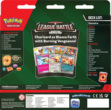 League Battle Deck - Charizard EX (DISPONIBLE LE 15 NOVEMBRE 2024)