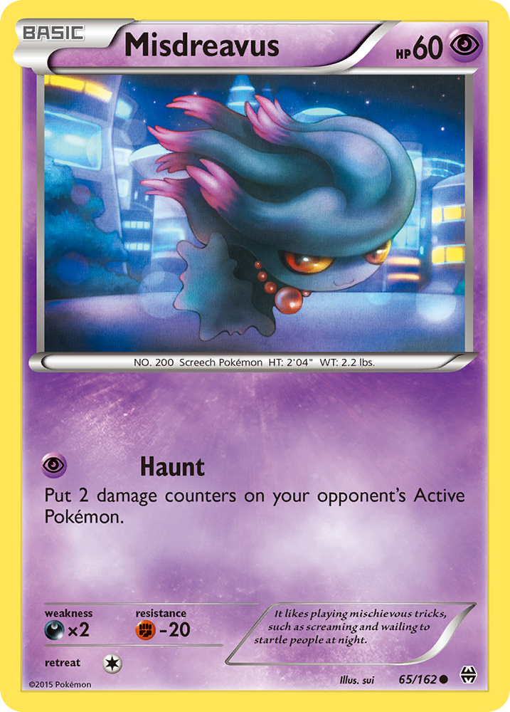 Misdreavus (65/162) [XY:BREAKthrough] 