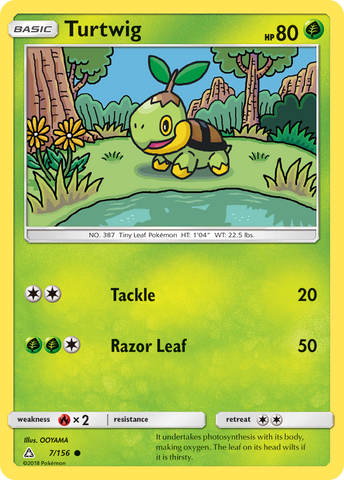 Turtwig (7/156) [Sun &amp; Moon: Ultra Prism] 