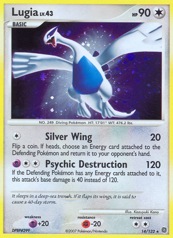 Lugia (14/132) [Diamond &amp; Pearl: Secret Wonders] 