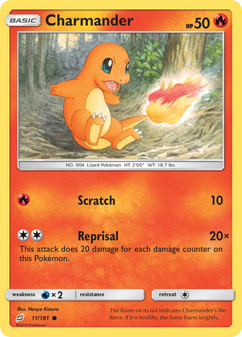 Charmander (11/181) [Sun &amp; Moon: Team Up] 