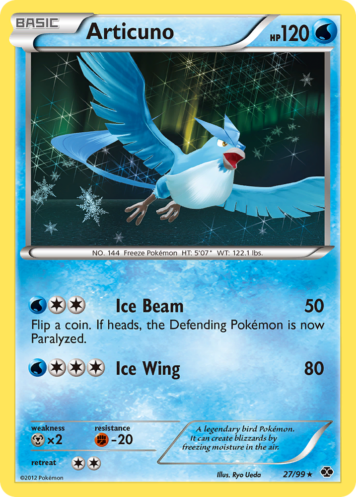 Articuno (27/99) [Black &amp; White: Next Destinies] 