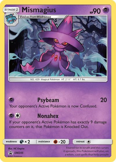 Mismagius (SM245) [Sun &amp; Moon: Black Star Promos] 