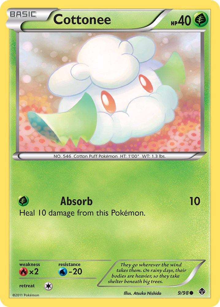 Cottonee (9/98) [Black &amp; White: Emerging Powers] 