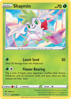 Shaymin (015/185) [Sword &amp; Shield: Vivid Voltage] 