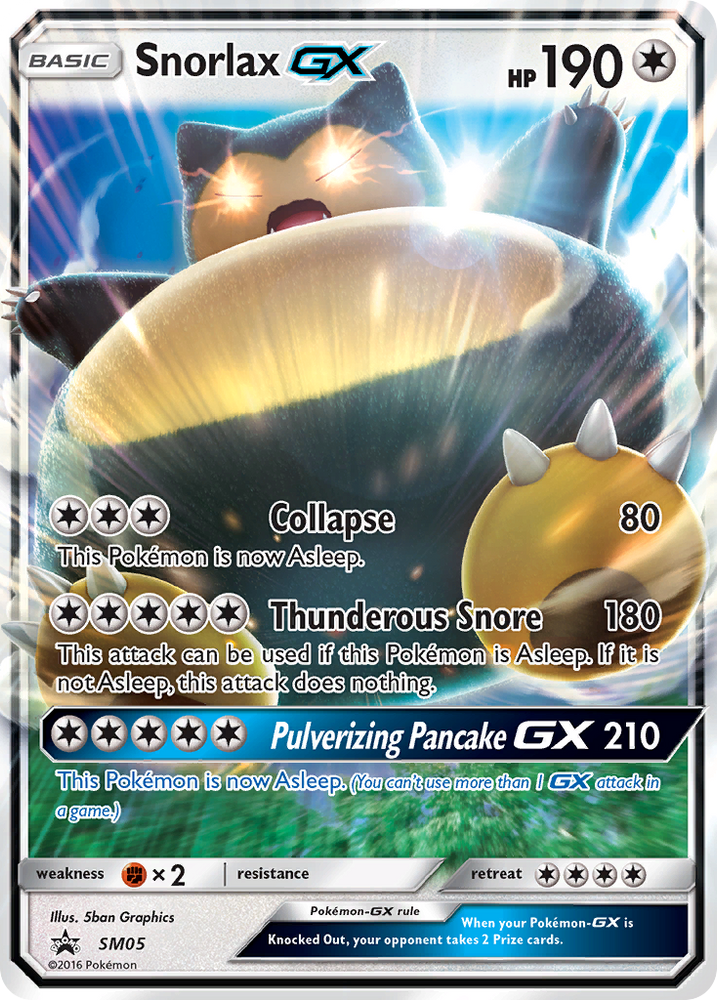 Snorlax GX (SM05) [Sun &amp; Moon: Black Star Promos] 