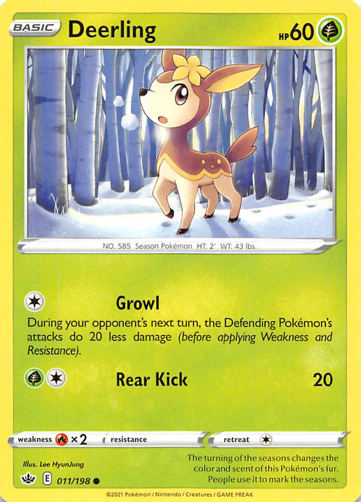 Deerling (011/198) [Sword &amp; Shield: Chilling Reign] 