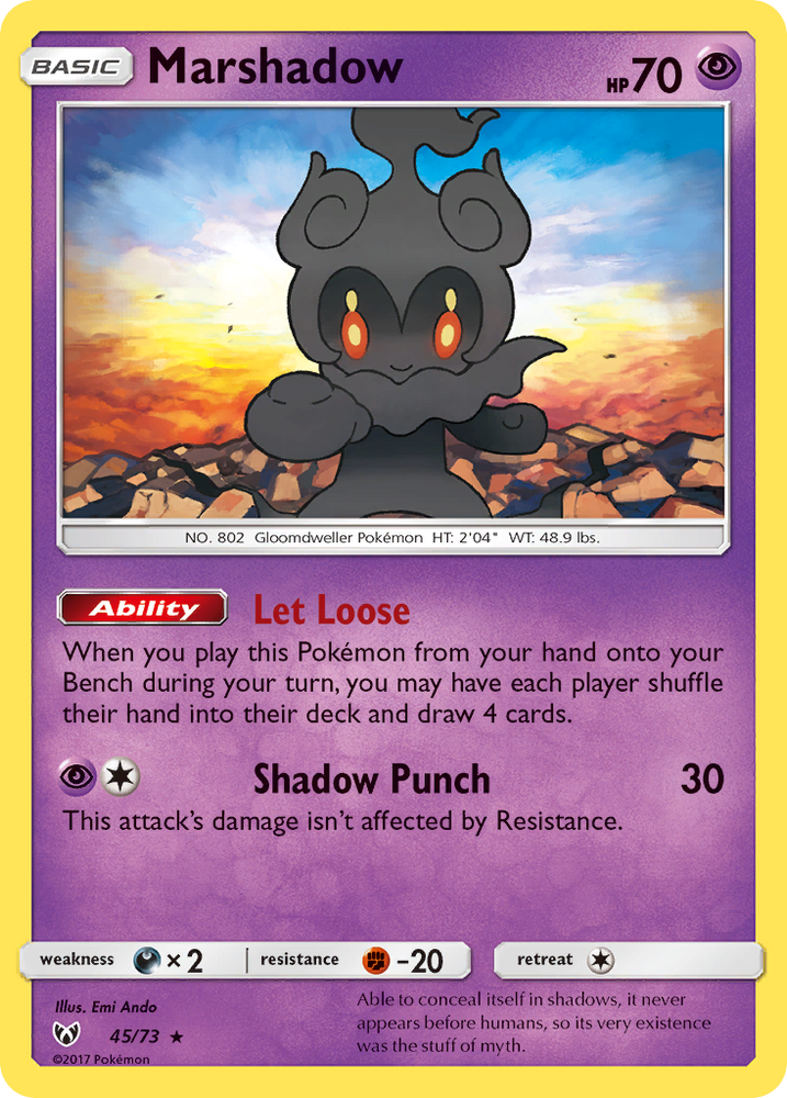 Marshadow (45/73) [Sun &amp; Moon: Shining Legends] 