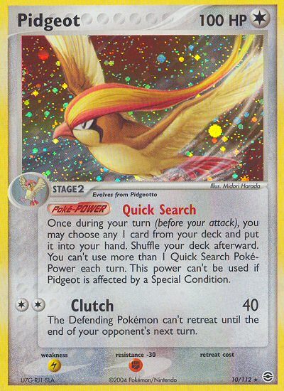 Pidgeot (10/112) [EX: FireRed &amp; LeafGreen] 