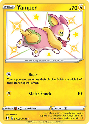 Yamper (SV039/SV122) [Sword &amp; Shield: Shining Fates] 