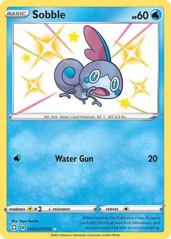 Sobble (SV025/SV122) [Sword &amp; Shield: Shining Fates] 