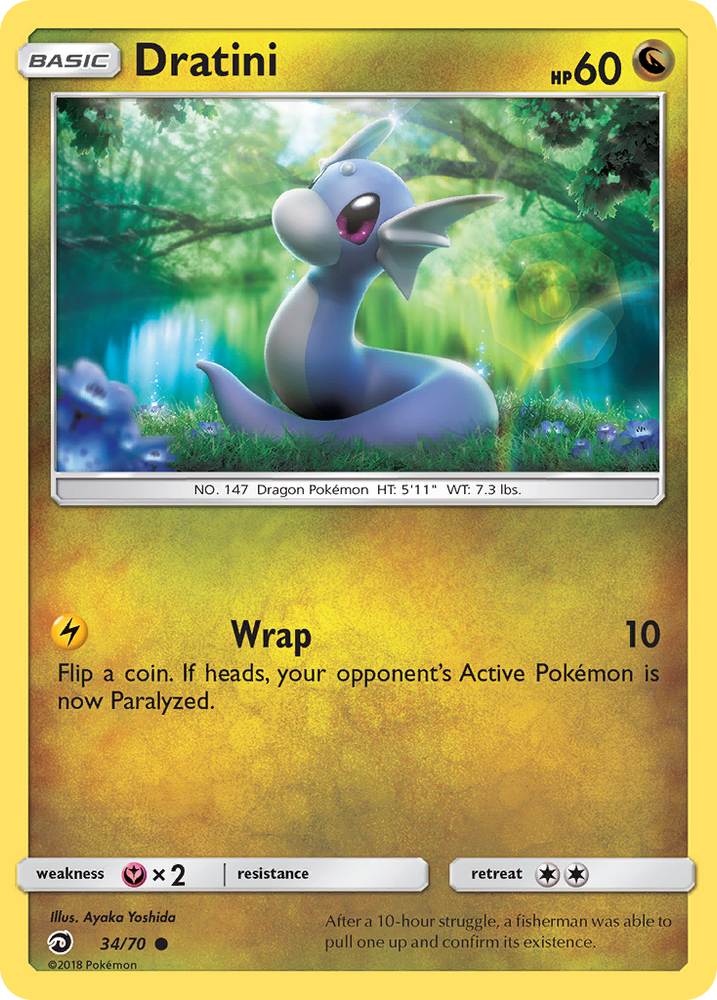 Dratini (34/70) [Sun &amp; Moon: Dragon Majesty] 