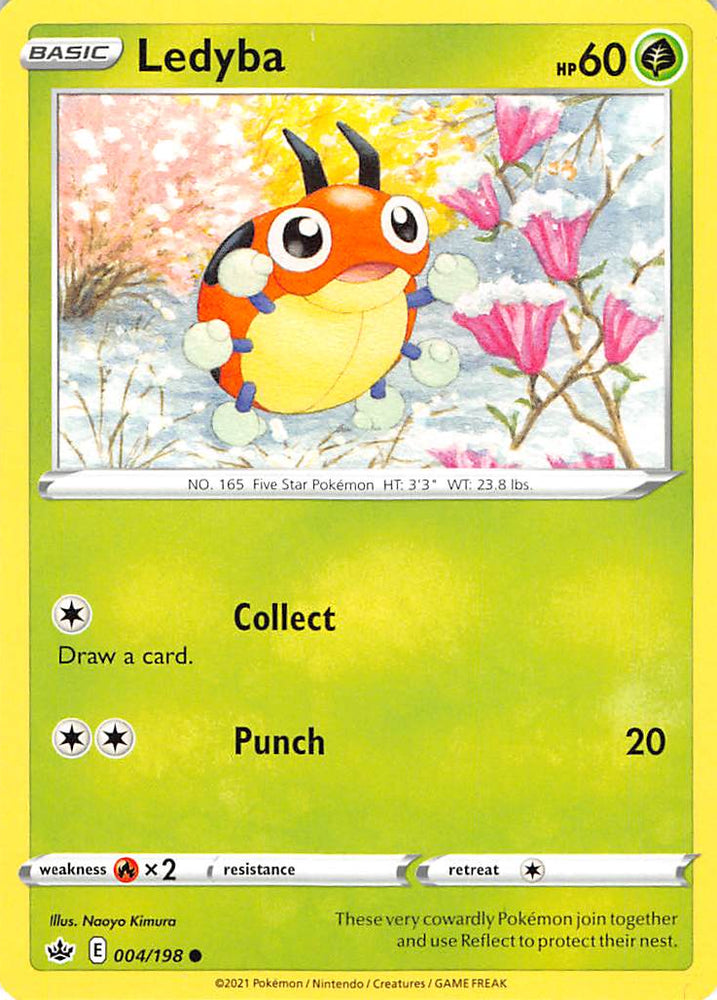 Ledyba (004/198) [Sword &amp; Shield: Chilling Reign] 