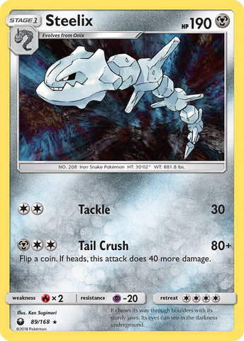 Steelix (89/168) [Sun &amp; Moon: Celestial Storm] 