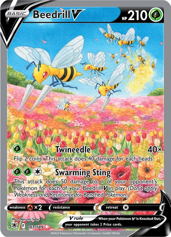 Beedrill V (161/189) [Sword &amp; Shield: Astral Radiance] 