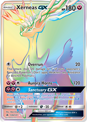 Xerneas GX (139/131) [Sun &amp; Moon: Forbidden Light] 