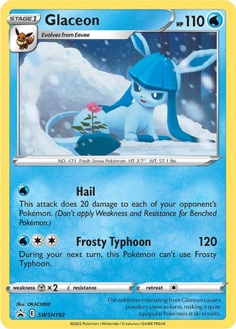 Glaceon (SWSH192) [Sword &amp; Shield: Black Star Promos] 