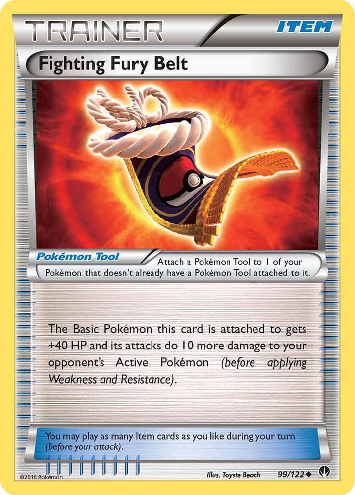 Fighting Fury Belt (99/122) [XY:BREAKpoint] 