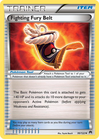 Fighting Fury Belt (99/122) [XY:BREAKpoint] 