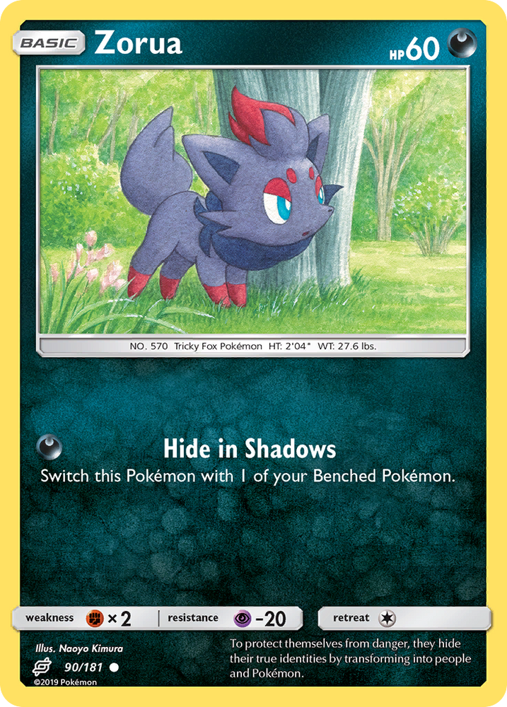 Zorua (90/181) [Sun &amp; Moon: Team Up] 