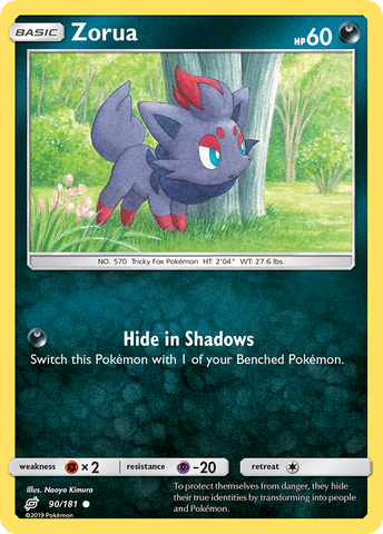 Zorua (90/181) [Sun &amp; Moon: Team Up] 