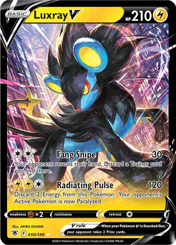 Luxray V (050/189) [Sword &amp; Shield: Astral Radiance] 