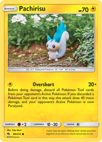 Pachirisu (80/214) [Sun &amp; Moon: Lost Thunder] 