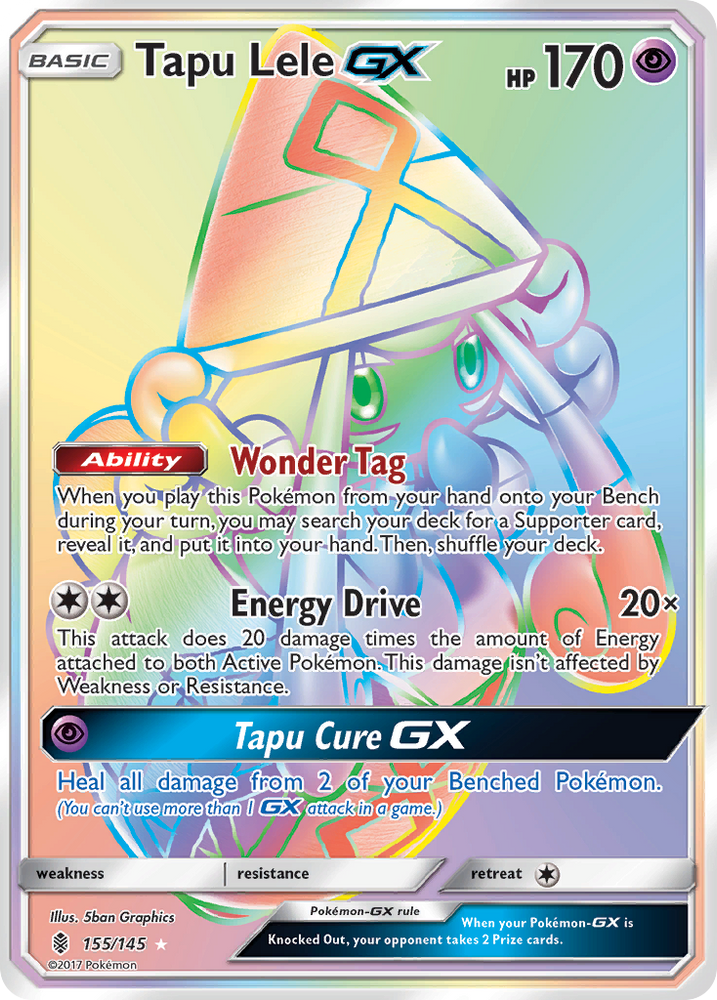 Tapu Lele GX (155/145) [Sun &amp; Moon: Guardians Rising] 