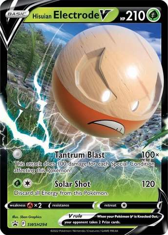 Hisuian Electrode V (SWSH294) [Sword &amp; Shield: Black Star Promos] 