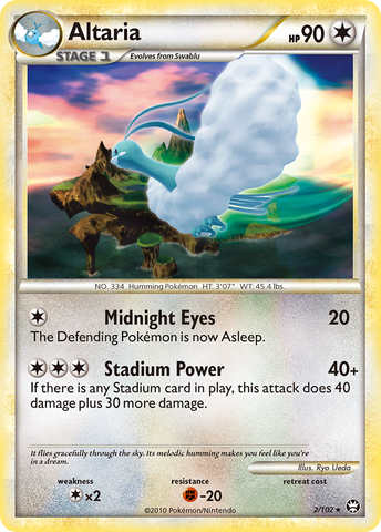 Altaria (2/102) [HeartGold &amp; SoulSilver: Triumphant] 