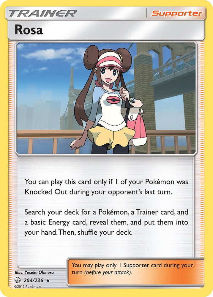 Rosa (204/236) (Theme Deck Exclusive) [Sun &amp; Moon: Cosmic Eclipse] 