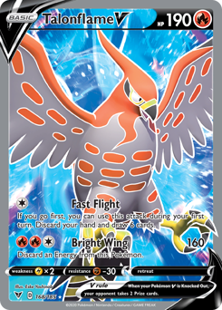 Talonflame V (168/185) [Sword &amp; Shield: Vivid Voltage] 