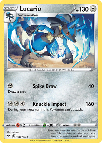 Lucario (120/185) [Sword &amp; Shield: Vivid Voltage] 