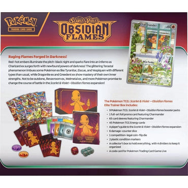 Scarlet &amp; Violet: Obsidian Flames - Elite Trainer Box 