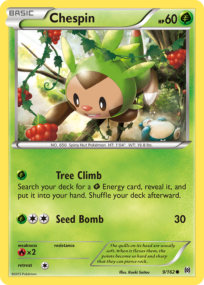 Chespin (9/162) [XY:BREAKthrough] 