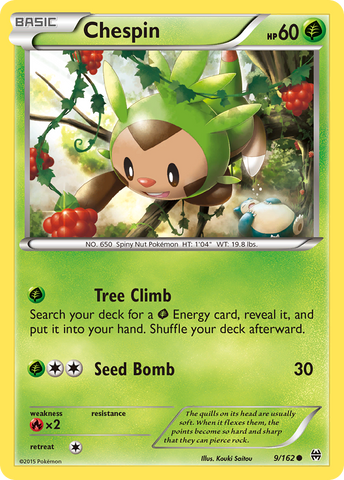 Chespin (9/162) [XY:BREAKthrough] 