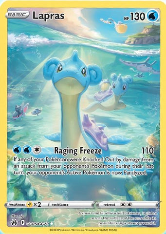 Lapras (GG05/GG70) [Sword &amp; Shield: Crown Zenith] 