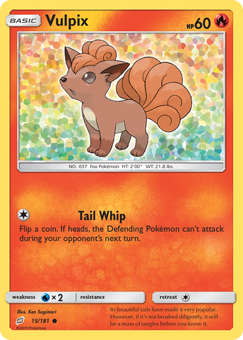 Vulpix (15/181) [Sun &amp; Moon: Team Up] 