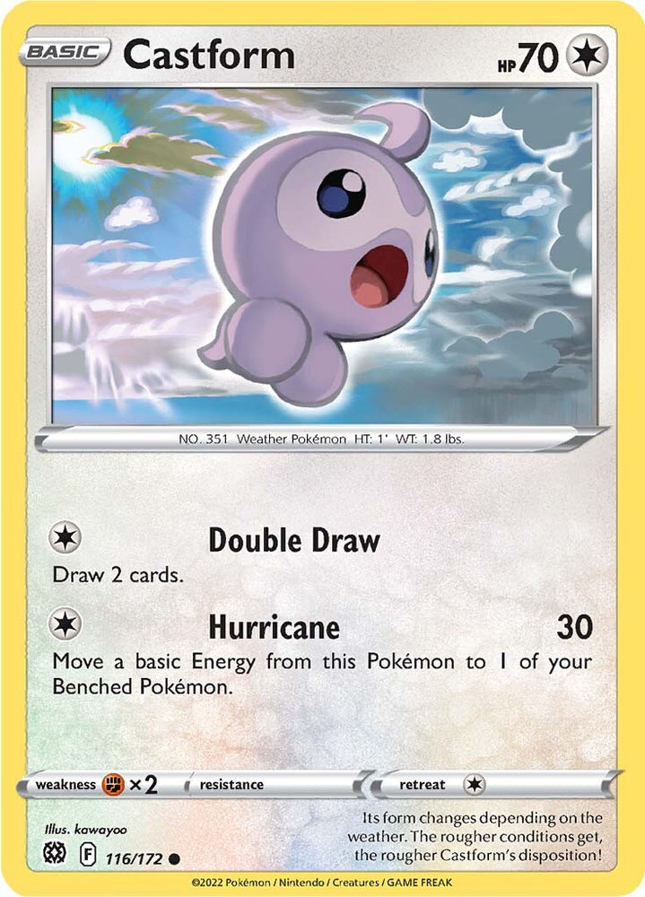 Castform (116/172) [Sword &amp; Shield: Brilliant Stars] 