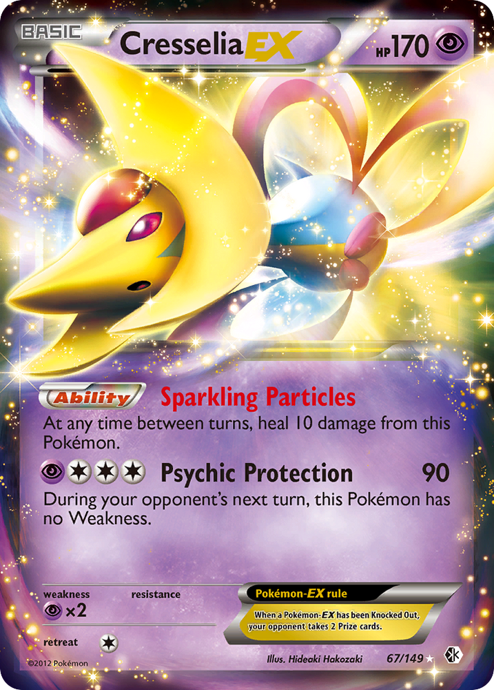 Cresselia EX (67/149) [Black &amp; White: Boundaries Crossed] 