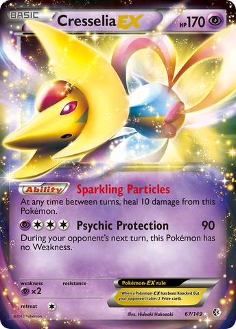 Cresselia EX (67/149) [Black &amp; White: Boundaries Crossed] 