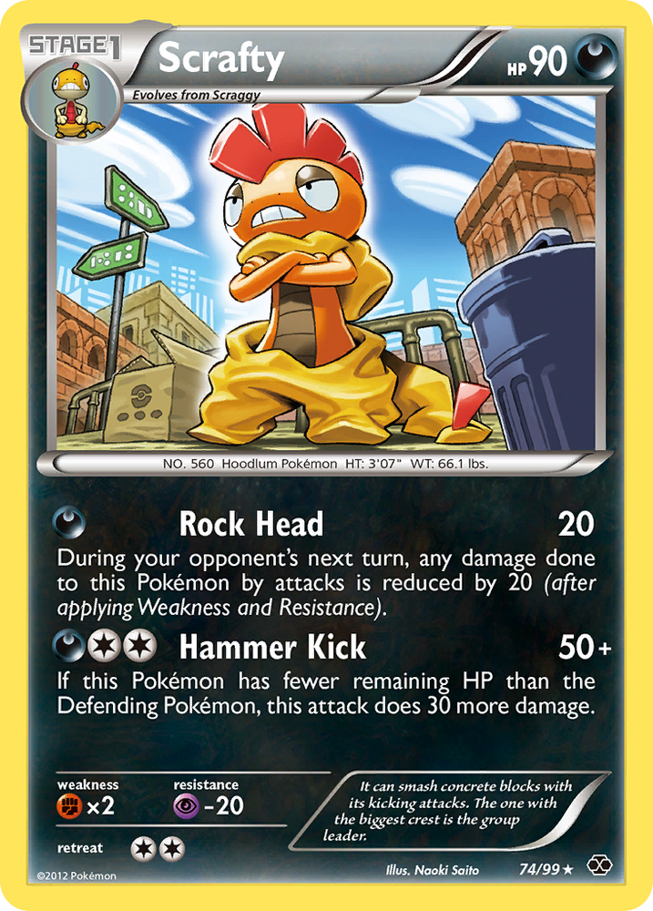 Scrafty (74/99) [Black &amp; White: Next Destinies] 