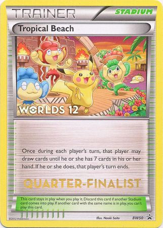Tropical Beach (BW50) (Quarter Finalist) [Black &amp; White: Black Star Promos] 