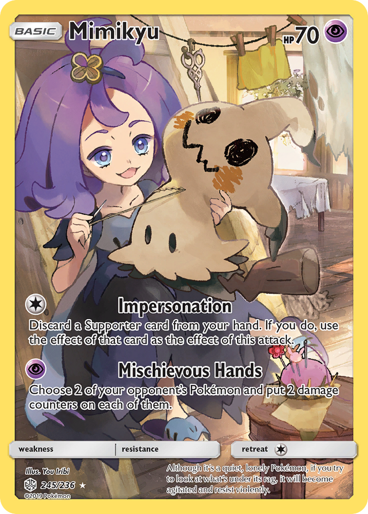 Mimikyu (245/236) [Sun &amp; Moon: Cosmic Eclipse] 