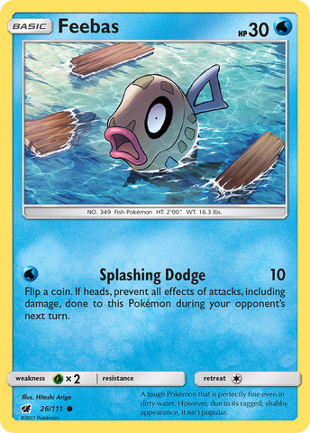 Feebas (26/111) [Sun &amp; Moon: Crimson Invasion] 