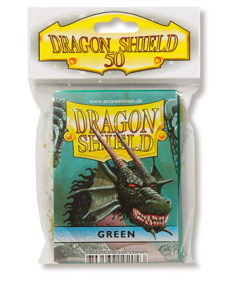Dragon Shield: Standard 50ct Sleeves - Green (Classic)